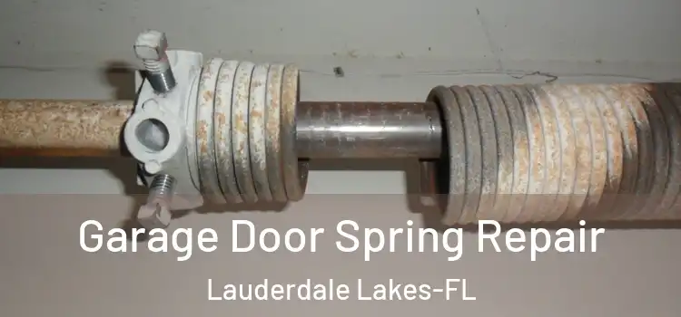 Garage Door Spring Repair Lauderdale Lakes-FL